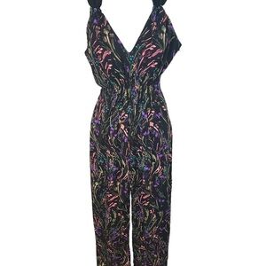 Adelyn Rae Multi Colored Split Hem Maxi Dress Size XS